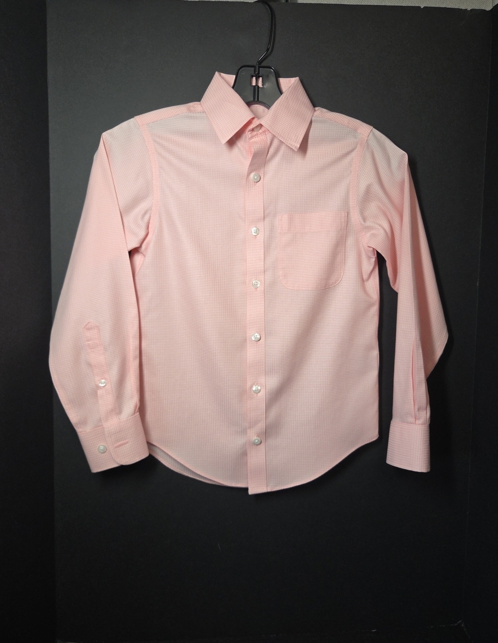 Club Monaco Pink Long-Sleeve Button-Down Shirt for Kids